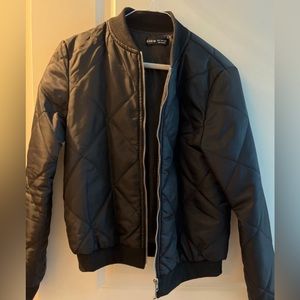 Black Bomber Jacket